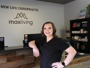 Lindsey Dash - new life chiropractic patient care coordinator