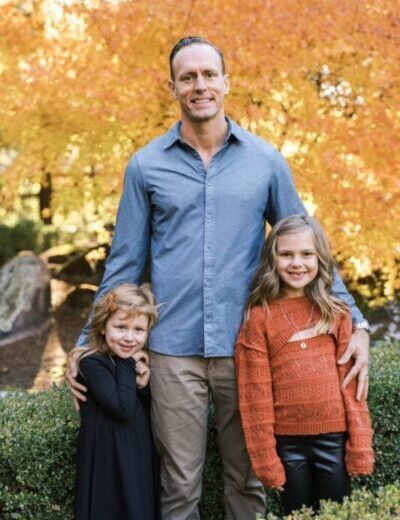 Dr. Tim Smith and his daughters